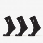 Jordan Everyday Crew Socks 3-Pack Black/ White - Suurus 34 (IR6319-010 Sokid)