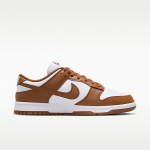 Nike Wmns Dunk Low Sail/ Lt British Tan-White - Suurus 36 (IM6572-101 Vabaajajalatsid)