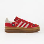 adidas Gazelle Bold Wmns Better Scarlet/ Off White/ Eqtyel - Suurus 36 (IH1921 Vabaajajalatsid)