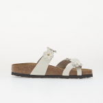Birkenstock Mayari Flower Embellishment Leather Women White - Suurus 36 (1032060 Vabaajajalatsid)