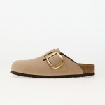 Bieknstock Boston Big Buckle Leather Nubuck Sandcastle - Suurus 36 (1028052 Vabaajajalatsid)
