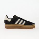 adidas Gazelle Bold Wmns Core Black/ Crew White/ Gold Metallic - Suurus 37 (JS3907 Vabaajajalatsid)