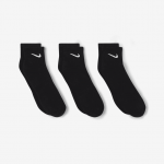 Nike Everyday Cushioned Training Ankle kojinės (3 poros) - Suurus 34/38 (SX7667-010 Sokid)