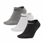 Nike Everyday Lightweight Training No-Show kojinės (3 poros) - Suurus 34/38 (SX7678-964 Sokid)