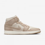 Air Jordan Wmns 1 Mid SE "Legend Light Brown" - Suurus 38 (FJ3448-200 Vabaajajalatsid)
