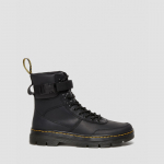 Dr. Martens COMBS TECH Leather Black Wyoming & Black Pu Polyurethane - Suurus 38 (27801001 Vabaajajalatsid)