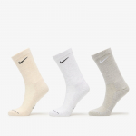 Nike Everyday Elevated Crew Socks 3-Pack Multi-Color - Suurus 38 (HQ4335-904 Sokid)