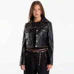 Michael Kors Studded Fx Leather Jacket Black - Suurus S/38 (MT620LKL4K 001 Joped)