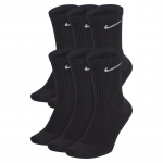 Nike Everyday Cotton Cushioned Crew kojinės - Suurus 34/38 (SX7666-010 Sokid)