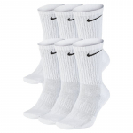 Nike Everyday Cotton Cushioned Crew kojinės - Suurus 34/38 (SX7666-100 Sokid)