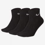 Nike Cushioned Ankle kojinės (3 Poros) - Suurus 34/38 (SX4926-001 Sokid)