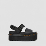 Dr. Martens Wmns Voss Quad Black Hydro Leather Sandals - Suurus 38 (26725001 Sandaalid)