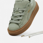 Fenty x Puma Creeper Phatty Nubuck Green Fog-Puma Gold-Gum - Suurus 39 (39681302 Vabaajajalatsid)