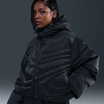 Nike Sportswear Swoosh Series Women's Therma-FIT Oversized Down Puffer Jacket Black/ Black - Suurus XXL (52-54) (IB2005-010 Joped)