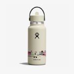 Hydro Flask 946 ml Wide Flex Straw Cap Glitch White (LE26-W32-1006 Joogipudelid)