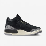 Air Jordan Wmns 3 Retro "Off Noir" - Suurus 40 (CK9246-001 Vabaajajalatsid)