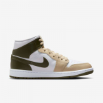 Air Jordan 1 Mid Beżowo- - Suurus 40 (BQ6472-120 Vabaajajalatsid)
