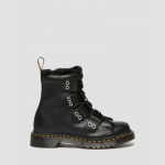 Dr. Martens 1460 LTT FL Black Milled Nappa & Black Wanama & Black Milo Fur - Suurus 40 (31876001 Vabaajajalatsid)
