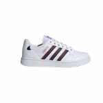adidas NY 90 Shoes Stripes Cloud White Scarlet - Suurus 41 (S29248 Vabaajajalatsid)