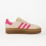 adidas Gazelle Bold Wmns Crew White/ Shock Pink/ Gold Metallic - Suurus 41 (JS3908 Vabaajajalatsid)