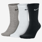 Nike Cushioned Crew kojinės (3 Poros) - Suurus 38/42 (SX4508-965 Sokid)