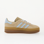 adidas Gazelle Bold Stone Khaki/ Crystal Sky/ Gold Met. - Suurus 42 (IH6791 Vabaajajalatsid)