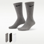 Nike Everyday Lightweight Training Crew Socks 3-Pack Multi-Color - Suurus 42 (SX7676-964 Sokid)