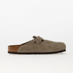 Birkenstock Boston Soft Footbed Velvet Leather Taupe - Suurus 42 (560771 Vabaajajalatsid)