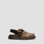 Dr. Martens JORGE II Light Tan+Black Mini Leopard Spot Hair On+EH Suede - Suurus 44 (41088200 Sandaalid)