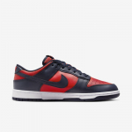 Nike Dunk Low Retro University Red/Biel/Obsidian - Suurus 45 (DV0833-601 Vabaajajalatsid)