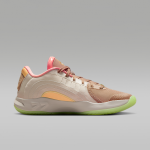 Jordan Luka 4 "Light Orewood and Tangerine" - Suurus 45 (IO0202-100 Korvpallijalatsid)