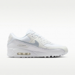 Nike Air Max 90 Premium White/ Metallic Silver-White - Suurus 45 (HV4517-100 Nike Air Max jalatsid)