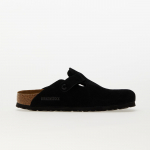 Birkenstock Boston Soft Footbed Velvet Leather Black - Suurus 45 (660473 Vabaajajalatsid)