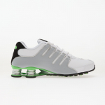 Nike Shox Nz White/ Black-Metallic Silver-Green Pulse - Suurus 45 (378341-113 Vabaajajalatsid)