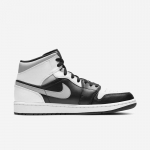 Air Jordan 1 Mid White Shadow - Suurus 45 (554724-073 Vabaajajalatsid)