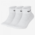 Nike Cushioned Ankle kojinės (3 Poros) - Suurus 46 (SX4926-101 Sokid)