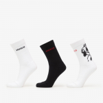 Hugo Boss Qs Angry Dog Socks 3-Pack White - Suurus 43-46 (50555045-100 Sokid)