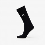FRED PERRY Classic Laurel Wreath Sock Black/ Snow White - Suurus 43-46 (C7135 843 Sokid)