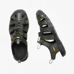 KEEN Clearwater Cnx Leather Magnet/ Black - Suurus 46 (KEN1201079402 Vabaajajalatsid)