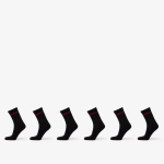 Hugo Boss Rib Logo Sock 6-Pack Black - Suurus 43-46 (50510187-001 Sokid)