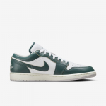 Air Jordan 1 Low SE Oxidized Green/White/Sail/Oxidized Green - Suurus 47 (FQ7687-300 Vabaajajalatsid)