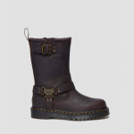 Dr. Martens Anistone Hi Dark Brown Burnished Waxy Pull Up - Suurus 48 (31901201 Vabaajajalatsid)