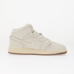 Air Jordan 1 Mid SE Kids Phantom/ Sail-Gum Dark Brown-Infrared 23 - Suurus 4Y (IO2063-001 Vabaajajalatsid)