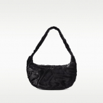 Nike Sportswear Faux Fur Slouchy Bag 19L Black/ Black (HQ7515-010 Kotid)