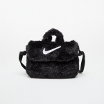 Nike Big Kids' Faux Fur Crossbody Bag (1L) Black/ Cool Grey/ White (FZ1329-010 Kotid)