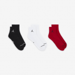Jordan Everyday Ankle Dri-Fit Kojinės (3 Poros) - Suurus 46-50 (DX9655-902 Sokid)