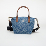 Tommy Hilfiger Popette Mini Tote Denim Flag Dark Blue Indigo (AW0AW18612 0GY Kotid)