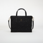 Tommy Hilfiger Th City Mini Tote Mono Nylon Black (AW0AW18162 BDS Kotid)
