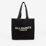 AllSaints Izzy Large Logo Knitted Tote Bag Black (W311XB-5 Kotid)