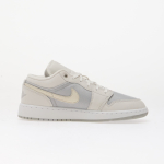 Air Jordan 1 Low SE Kids Off White/ Lt Smoke Grey-Soft Pearl - Suurus 7Y (IO2060-100 Vabaajajalatsid)